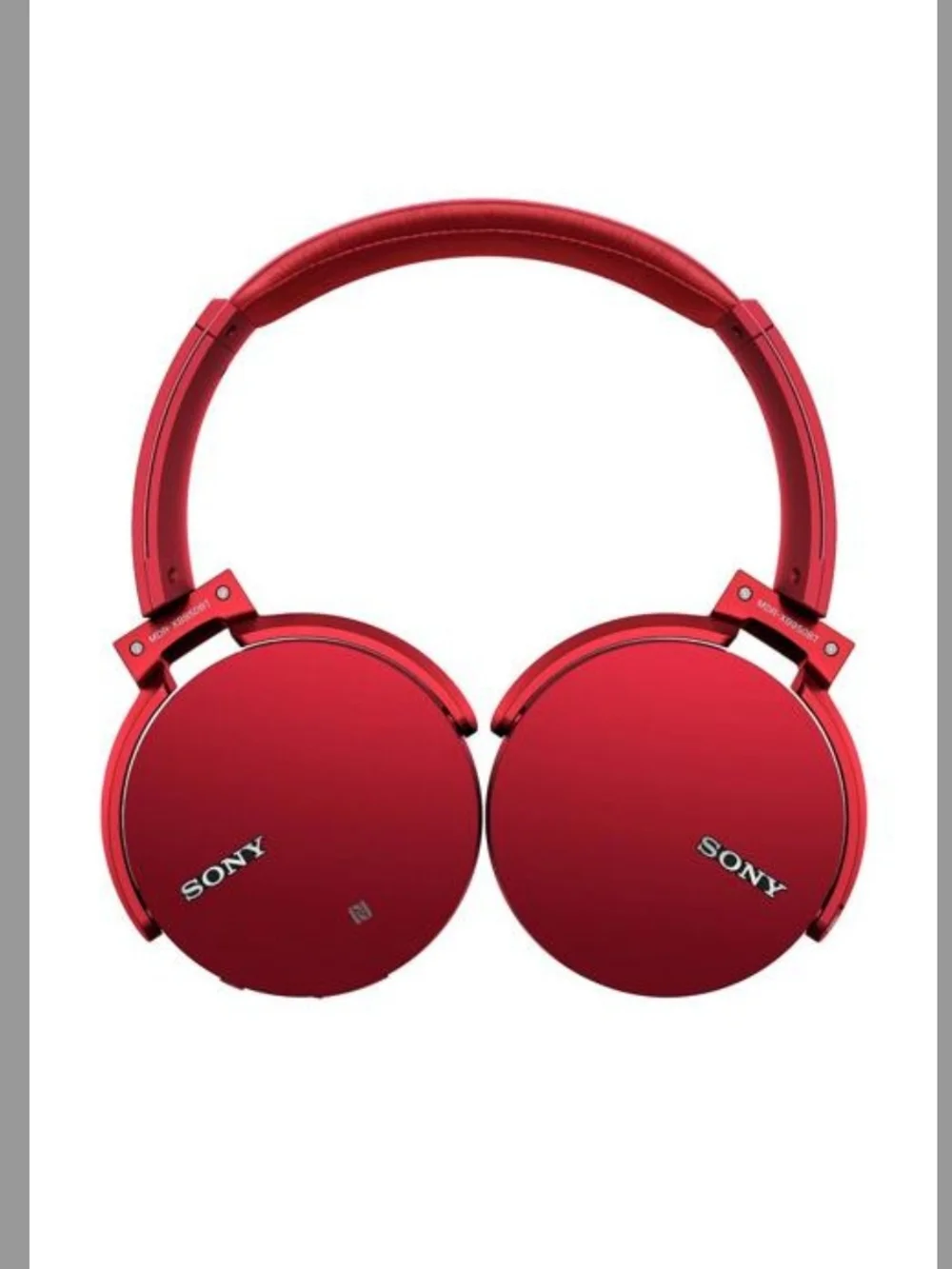 Sony MDR-XB950BT Red On-Ear Wireless Headphones. Like New